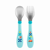Набор столовых приборов Metal Cutlery Chicco 00016102250000 1
